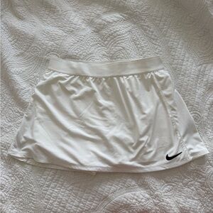 Nike Women's White Athletic Skort